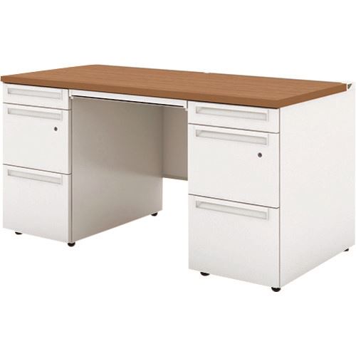 ■PLUS 779619)US 両袖机UR&minus;147AL&minus;33 T2/W4 UR147AL33T2W4(2102119)[送料別途お見積り][法人限定][外直送]｜ファーストFACTORY