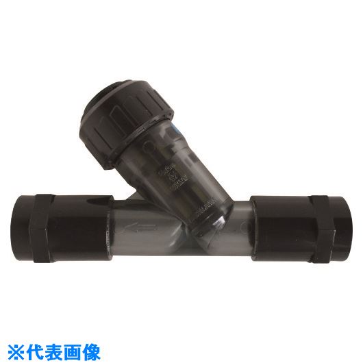 ■エスロン ストレーナ 本体材質PVC シール材質EPDM ねじ 32A SS32NS(2102802)[送料別途お見積り][法人限定][外直送]
