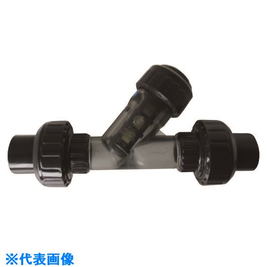 ■エスロン ストレーナ 本体材質PVC シール材質EPDM ユニオンTS 32A SS32TUZ(2104291)[送料別途お見積り][法人限定][外直送]