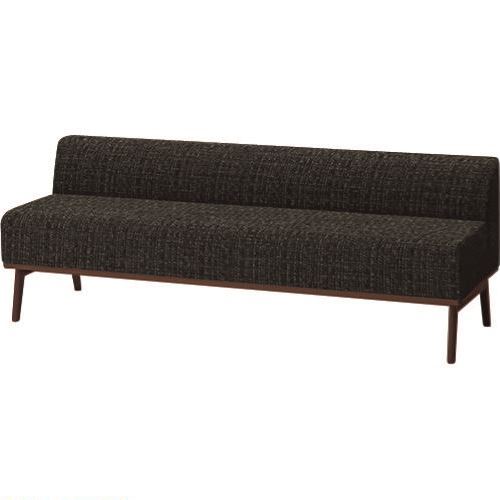 ■PLUS 41377)LS－EM 3人掛け肘無 LS－EM31S BK/DBR LSEM31SBKDBR(2109350)[送料別途お見積り][法人限定][外直送]
