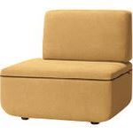 ■PLUS 33899)WF ソファ 1人掛ワイドR LS－WFS14RS YL LSWFS14RSYL(2110844)[送料別途お見積り][法人限定][外直送]