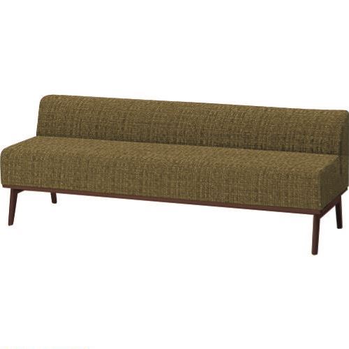■PLUS 41378)LS－EM 3人掛け肘無 LS－EM31S GR/DBR LSEM31SGRDBR(2111168)[送料別途お見積り][法人限定][外直送]