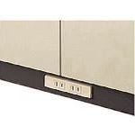 ■PLUS 615844)LX－5 コンセント付ベース L5－E11WC MGY L5E11WCMGY(2114451)[送料別途お見積り][法人限定][外直送]