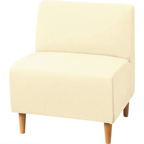 ■PLUS 26798)LS－L30 1人用ソファ LS－L301BN IV LSL301BNIV(2119125)[送料別途お見積り][法人限定][外直送]
