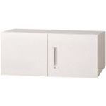 ■PLUS 648207)L6 両開き保管庫 L6－40AR W4 L640ARW4(2120391)[送料別途お見積り][法人限定][外直送]