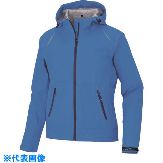 ■アイトス ディアプレックスストレッチ レインジャケット ブルー 6L AZ563170066L(2137481)[送料別途お見積り][法人限定][掲外取寄]｜ファーストFACTORY