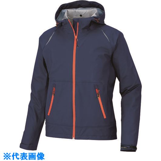 ■アイトス ディアプレックスストレッチ レインジャケット ネイビー 4L AZ563170084L(2137501)[送料別途お見積り][法人限定][掲外取寄]｜ファーストFACTORY