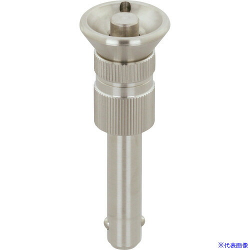 ■kipp アジャストボールロックピン ABLP16050SUS(2145807)[送料別途お見積り][法人限定][掲外取寄]