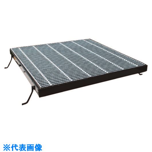 ■タカラ LSハイテングレーチング ますぶた正方形用 細目 T-2 KDH2555T2(2153261)[送料別途お見積り][法人限定][外直送]