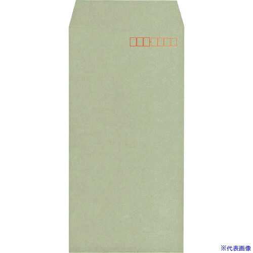 ■キングコーポ 長形3号 70g スミ貼グレー1000枚X1箱 080117(2162421)[法人限定][外直送元] 7,389円