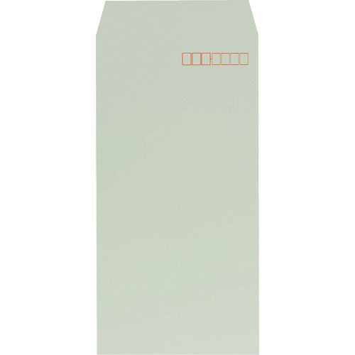 ■キングコーポ 長形3号80g プライバシー保護封筒 Hiソフトカラーグリーン スミ貼1000枚X1箱 191018(2162442)[法人限定][外直送元]