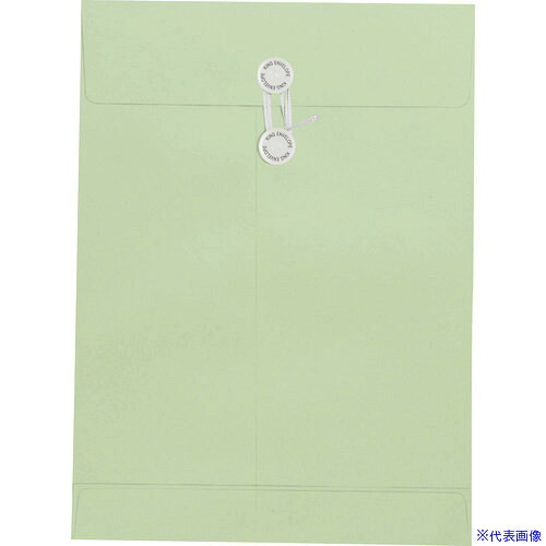 ■キングコーポ 角形2号 箱貼ハトメ 120gウグイス100枚X1箱 110310(2164005)[法人限定][外直送元]