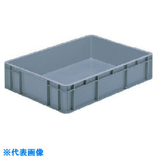 ■サンコー TP規格コンテナ 204050 TP461.5 ライトグレー SK204050(2165245)[送料別途お見積り][法人限定][外直送]
