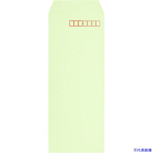 ■キングコーポ 長形40号 70g/平方m スミ貼ウグイス1000枚X2箱 020624(2165624)×2[法人限定][外直送元]
