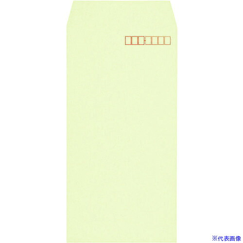 ■キングコーポ 長形3号 Hiソフトカラーウグイス エルコン付1000枚X1箱 070211(2167129)[法人限定][外直送元]