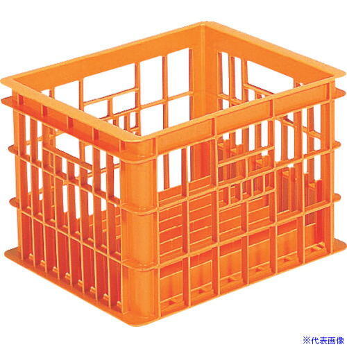 ■サンコー 蓄冷剤収納用容器 102308 クールキャリア2型 オレンジ 102308OR00(O)(2169939)[送料別途お見積り][法人限定][外直送]
