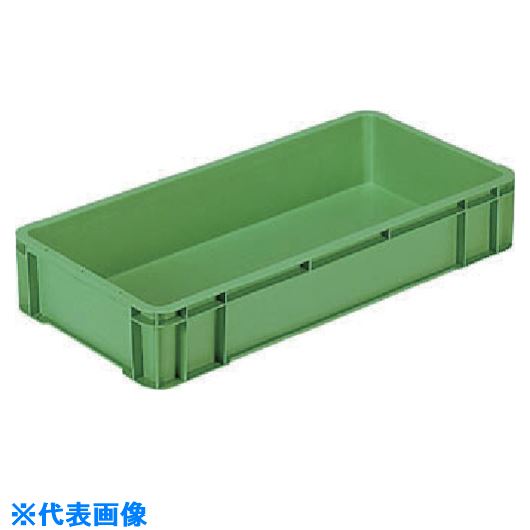 ■サンコー ボックス型コンテナー 202606 サンボックス#27 緑 SK27(GN)(2174797)[送料別途お見積り][法人限定][外直送]