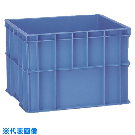 ■天昇 多目的コンテナ 673001 テンバコ160 青 160S(B)(2175038)[送料別途お見積り][法人限定][外直送]