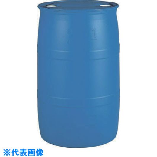 ■サンコー プラスチックドラムクローズタイプ 852202 PDC200L&minus;5ブルー SK852202(2175551)[送料別途お見積り][法人限定][外直送]｜ファーストFACTORY