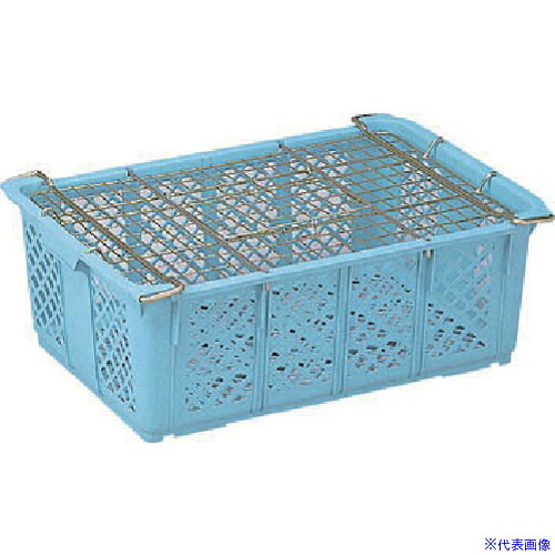 ■サンコー 鳥篭 109100 金網フタ(標準型)セット 青 109100BL02(B)(2175710)[送料別途お見積り][法人限定][外直送] 10,851円