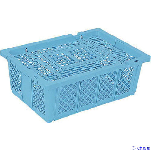 ■サンコー 鳥篭 109100 5型プラ網フタセット 青 109100BL09(B)(2175751)[送料別途お見積り][法人限定][外直送]
