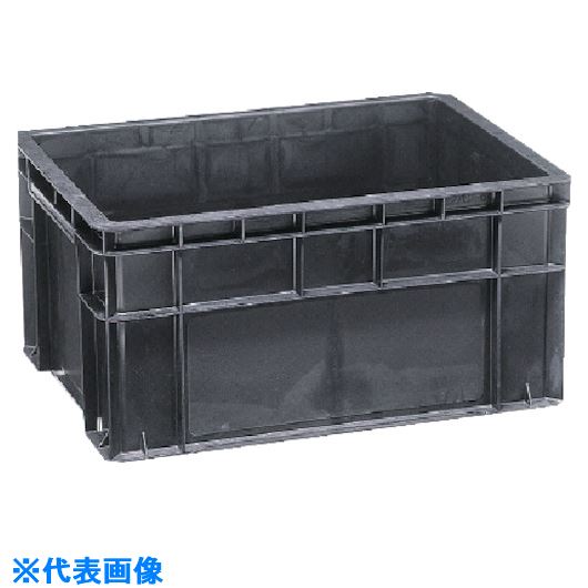 ■天昇 導電性コンテナ 674005 テンバコED-64 ED64(2178147)[送料別途見積り][法人・事業所限定][外直送]