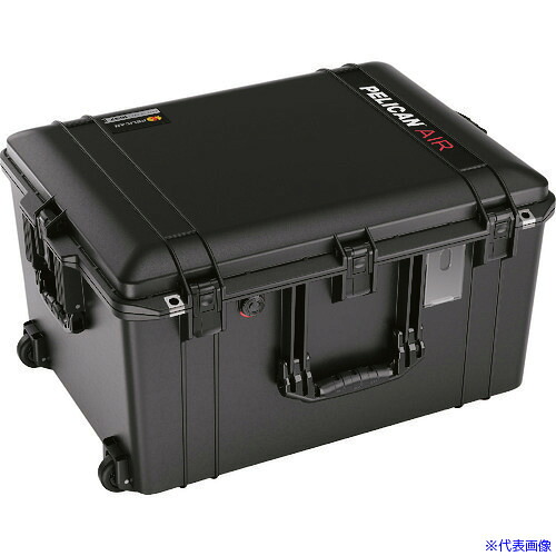 ■PELICAN 1637 エアケース ブラック(フォーム無) 0163700011110(2179054)