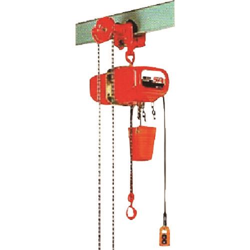 ■象印 電気チェーンブロック 1t 揚程4m (SAG－1 4m) SAG01040(2216443)[送料別途お見積り][法人限定][外直送]