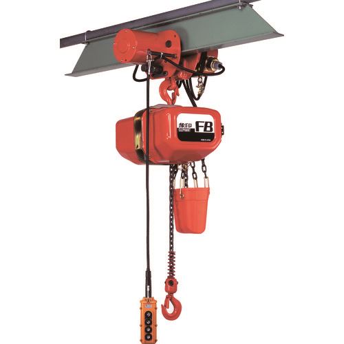 ■象印 電気チェーンブロック 1t 揚程8m (FB4M&minus;1 8m) F4M01080(2222794)[送料別途お見積り][法人限定][外直送]｜ファーストFACTORY