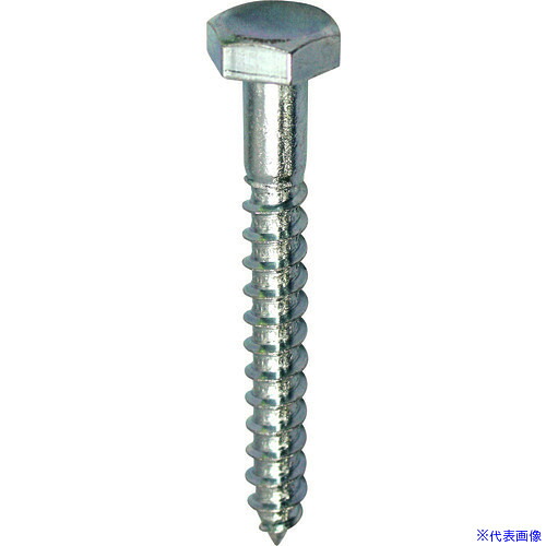 ■DAIDOHANT ユニクロ コーチスクリュー 9×180(17頭)(75本) 00040128(2238189)[送料別途お見積り][法人限定][掲外取寄]