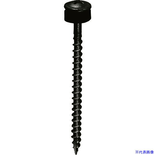 ■DAIDOHANT 瓦用SUSXM7 パワービス 4.5X160(黒ラスパート)オレフィンパッキン 100本 00045664(2260033)[送料別途お見積り][法人限定][掲外取寄]｜ファーストFACTORY