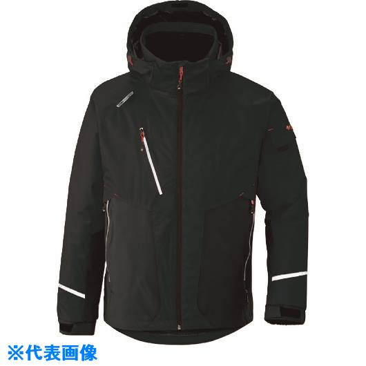 ■アイトス 光電子ストレッチ防寒ジャケットブラック AZ61740103L(2261337)[送料別途お見積り][法人限定][掲外取寄]