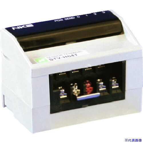 ■NKE 省配線機器ユニライン DCフォトカプラ入力 4点 STV&minus;H04T STVH04T(2261450)[送料別途お見積り][法人限定][外直送]｜ファーストFACTORY