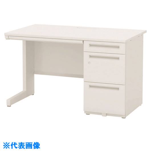 ■ウチダ SCAENA/片袖デスク SS117A4&minus;3SK OW/PW 51102360(2267714)[送料別途お見積り][法人限定][外直送]｜ファーストFACTORY