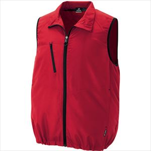 ■アイトス 空調服用ベスト(空調服TM) レッド 6L AZ501960096L(2268916)[送料別途見積り][法人・事業所限定][掲外取寄]