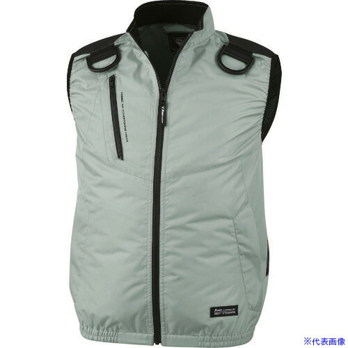 ■XEBEC 空調服遮熱ハーネスベストXE98104－61－5L モスグリーン XE98104615L(2275518)[送料別途お見積り][法人限定][掲外取寄]