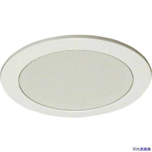 ■TOA 天井埋込型スピ－カ－用パネル 丸型 CP189W(2279259)[送料別途お見積り][法人限定][掲外取寄]