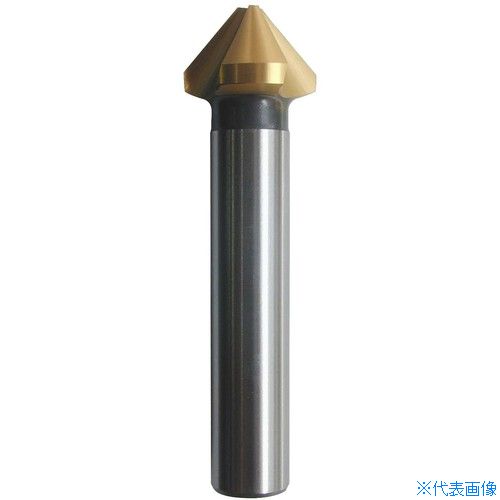 ■WEBA カウンターシンク No.19082－1 82°3枚刃 HSS TiNコ－ティング φ12.4 19082112.4(2281962)