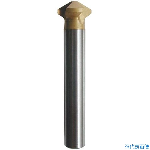 ■WEBA カウンターシンク No.19120－1 120°3枚刃 HSS TiNコ－ティング φ14.4 19120114.4(2285098)