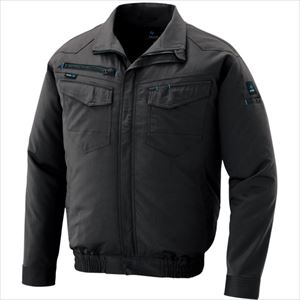 ■アイトス 空調服用長袖ブルゾン(空調服TM) チャコール 5L AZ29990145L(2287611)[送料別途見積り][法人・事業所限定][掲外取寄]