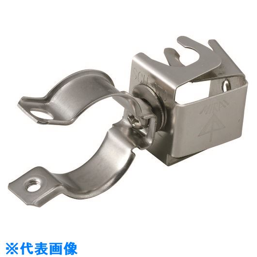 ■未来 ステンレスクリップ(ボルトクリップ付) MKB-B1419S MKBB1419S(2291550)×10[送料別途見積り][法人・事業所限定][掲外取寄]