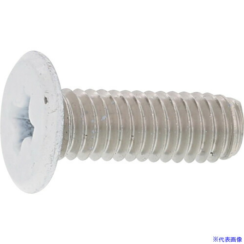 ■SUNCO 頭部ホワイトSUS(+)スリムヘッド小ネジ 4×6 (1000本入) 0002A30000400060A0(2295387)[送料別途お見積り][法人限定][掲外取寄] 8,130円