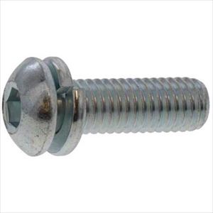 ■SUNCO 三価ブラック WAボタン－Sタイプ 6 X 20 (400本入) A00087200060020004(2413564)[送料別途お見積り][法人限定][掲外取寄]
