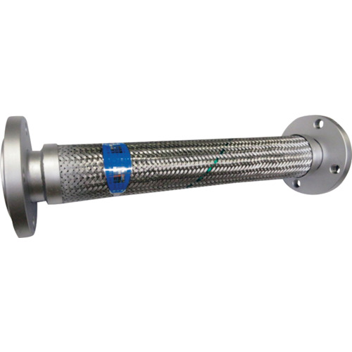 ■TOFLE TF 消防法フレキ 高圧1層ベローズ SUS316L JIS10K(SS400) 100AX700L TF14000100700(2492494)