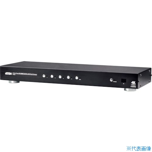 ■ATEN 4入力2分配True4KHDMIビデオスイッチ VS482B(2511225)[法人限定][直送元]