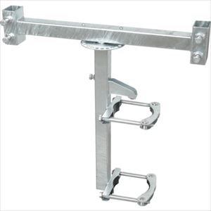 ■123 サインホルダー(ドブメッキ) ガードレール支柱φ114用280巾 SBH1ZN280(2516171)[送料別途お見積り][法人限定][外直送] 11,696円