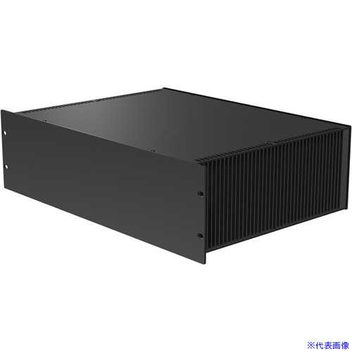 ■タカチ 縦型ヒートシンク式ラックケース HYR1334333BB(2524775)[法人限定][外直送元]