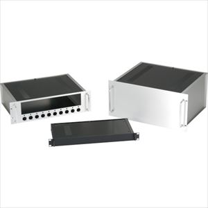 ■タカチ 取手付EIAラックケース ERH4432B(2524830)[法人限定][外直送元]｜ファーストFACTORY