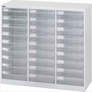 ■良質空間 書類棚 アレンジャー B4判プラスチック引出し W967&times;D401&times;H880mm B4PT309N(2532676)[法人限定][外直送元]｜ファーストFACTORY 49,434円