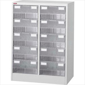 ■良質空間 書類棚 アレンジャー B4判プラスチック引出し W638×D401×H880mm B4PT205N(2532721)[法人限定][外直送元]